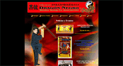 Desktop Screenshot of dragonnegro.com.mx